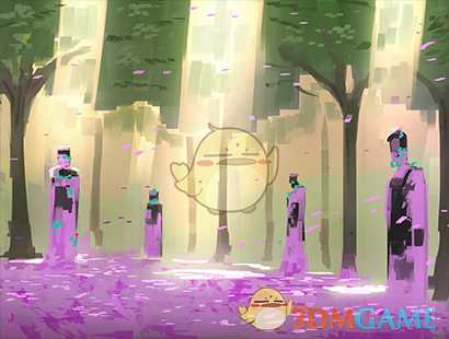 《废墟图书馆》花丛书页效果介绍