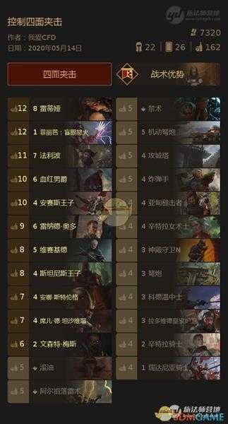 《巫师之昆特牌》娱乐向【控制四面夹击】卡组分享