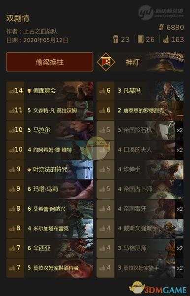 《巫师之昆特牌》剧情偷梁换柱卡组玩法分享