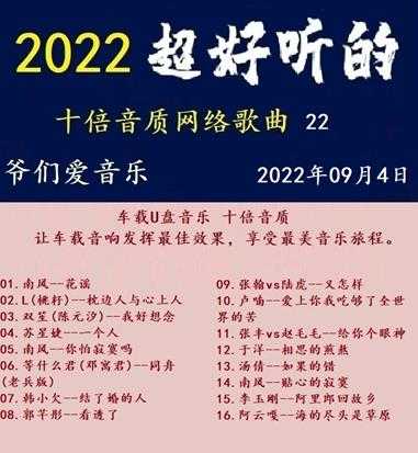 群星《2022超好听的十倍音质网络歌曲(22)》WAV分轨