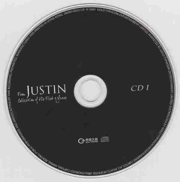侧田.2009-FROMJUSTINCOLLECTIONOFHISFIRST3YEARS(新歌+精选)2CD【金牌大风】【WAV+CUE】
