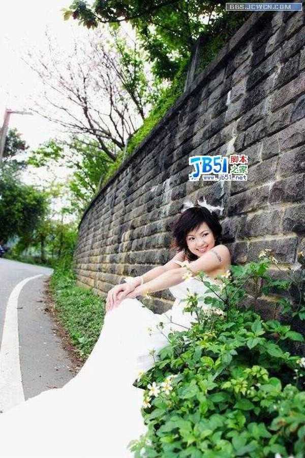 Photoshop调色教程:简单制作军色效果