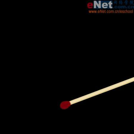 用Photoshop与IR鼠绘燃烧的火柴