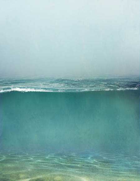 photoshop合成制作出古船下神秘的美人鱼场景