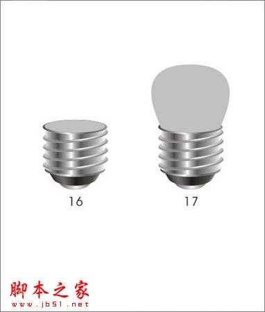 CorelDRAW打造七彩灯泡