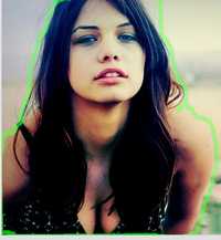 PS教程:巧用抽出滤镜快速抠出前景色人物头发