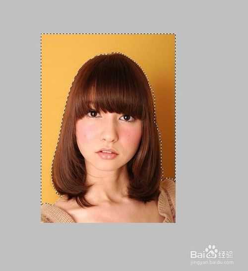 如何快速用PS更换一寸照底色?