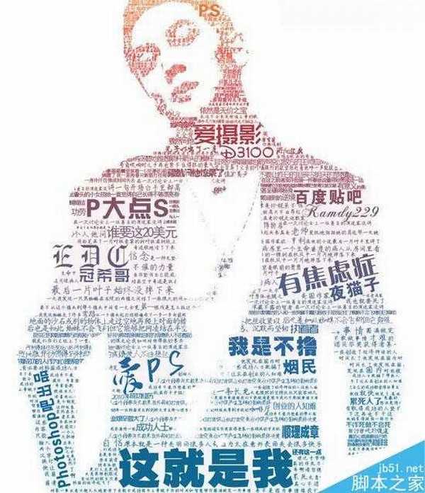 Photoshop合成创意的吴彦祖数字人像效果图