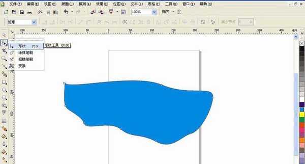 cdr怎么断开闭合路径或线条?