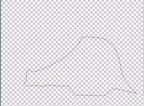 ps怎么绘制一个绿色的鳄鱼头像?