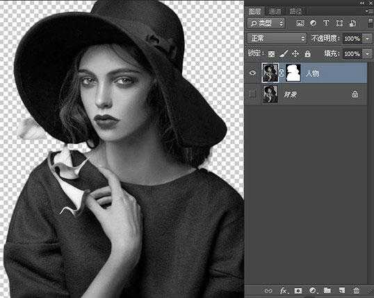 Photoshop怎么合成复古风格的二次曝光效果?