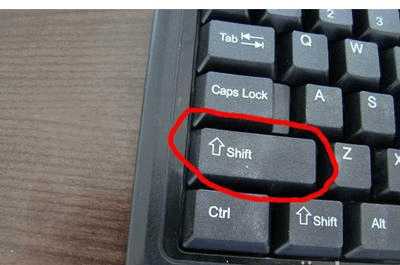 电脑键盘shift键有什么作用?shift键失灵的解决方法